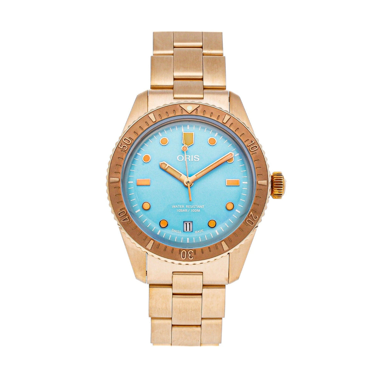 Oris  Unisex 01-733-7771-3155-07-8-19-15 Divers Sixty-Five Bronze Bronze Watch