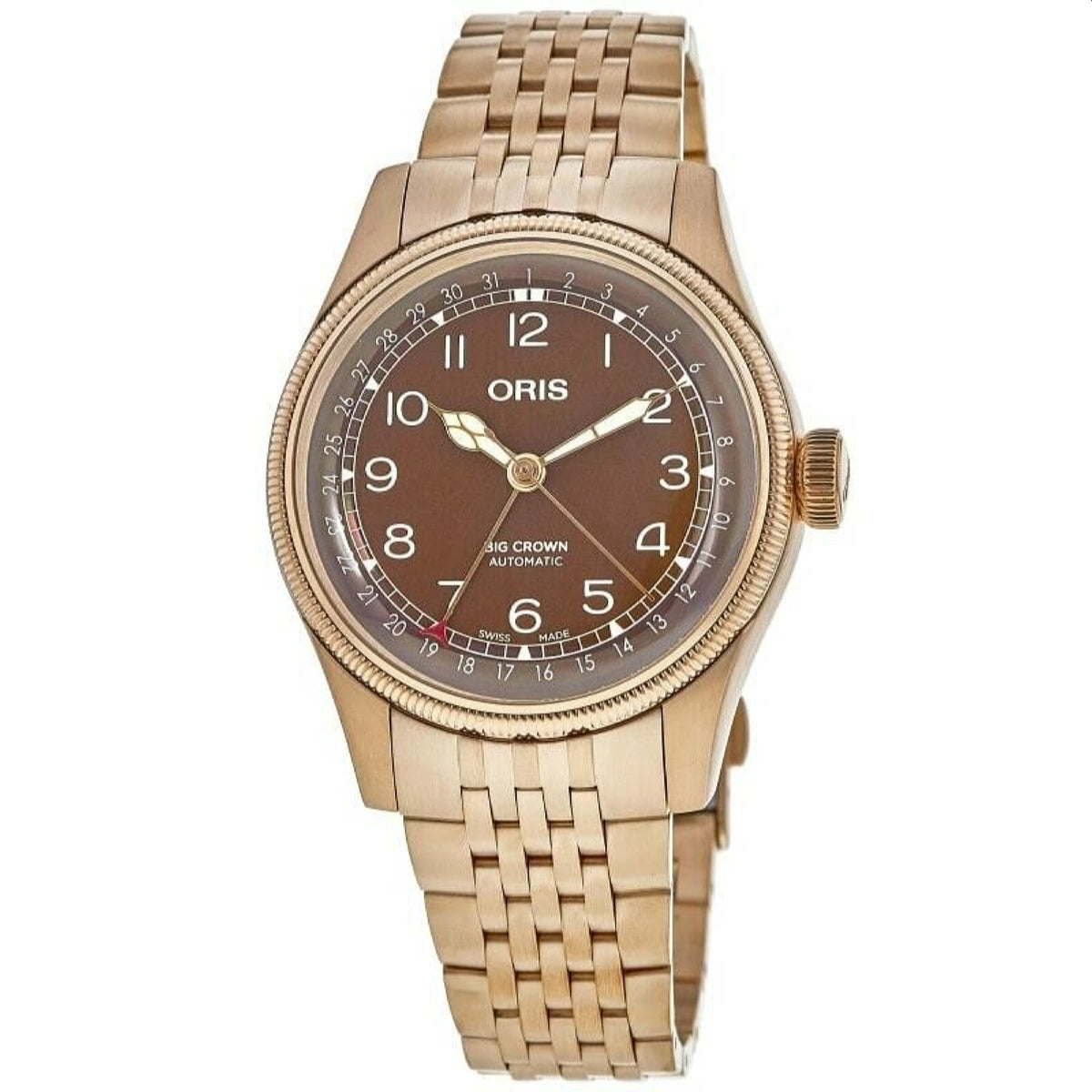 Oris  Men's 01-754-7741-3166-07-8-20-01 Big Crown Bronze Bronze Watch