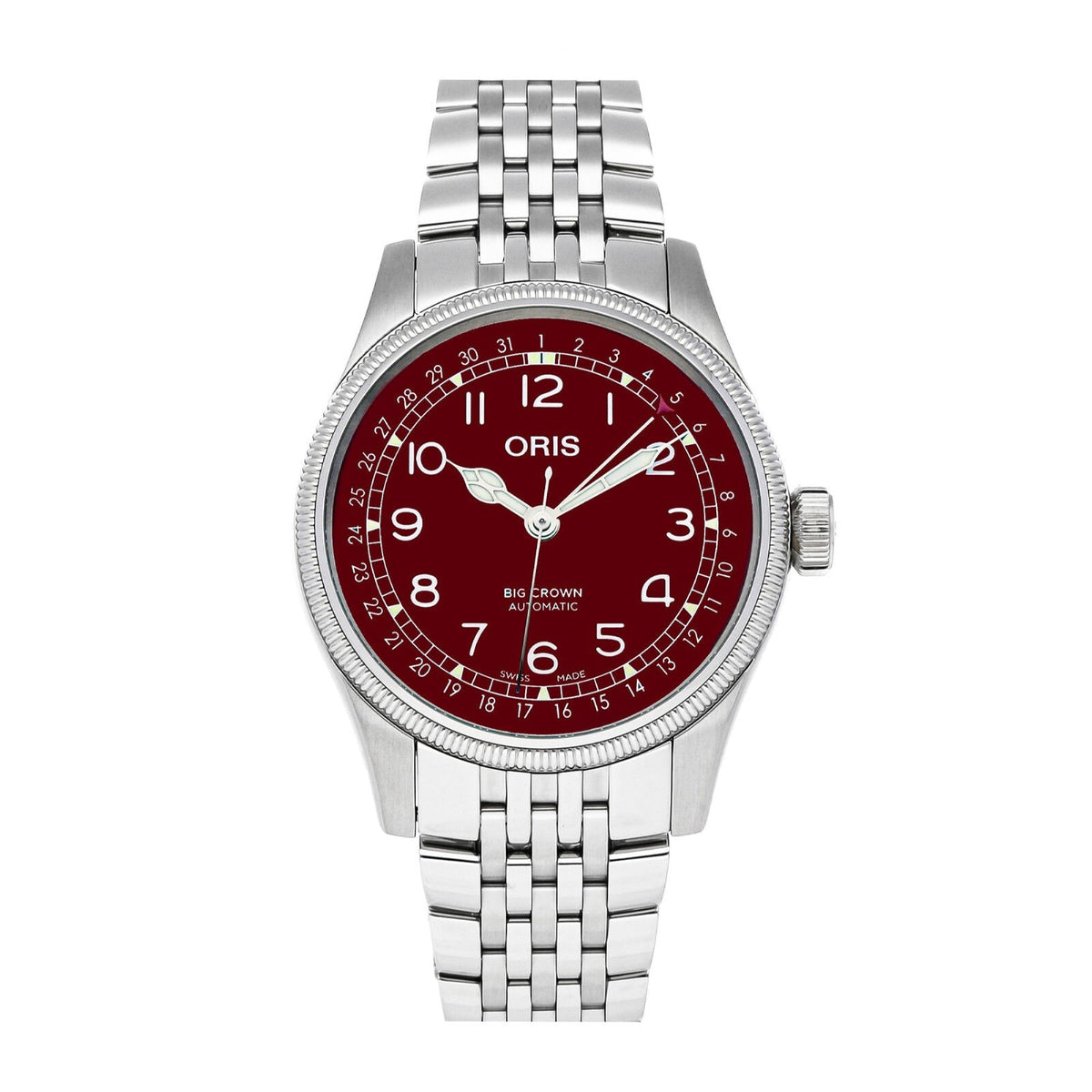 Oris  Men's 01-754-7741-4068-07-8-20-22 Big Crown Stainless Steel Watch