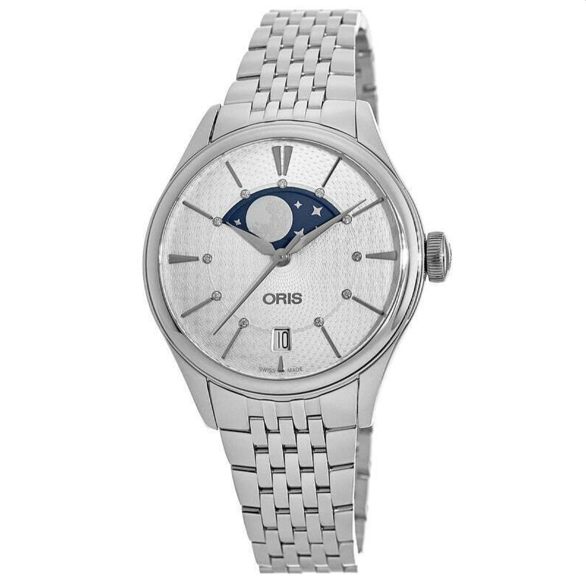 Oris  Women's 01-763-7723-4051-07-8-18-79 Artelier Stainless Steel Watch