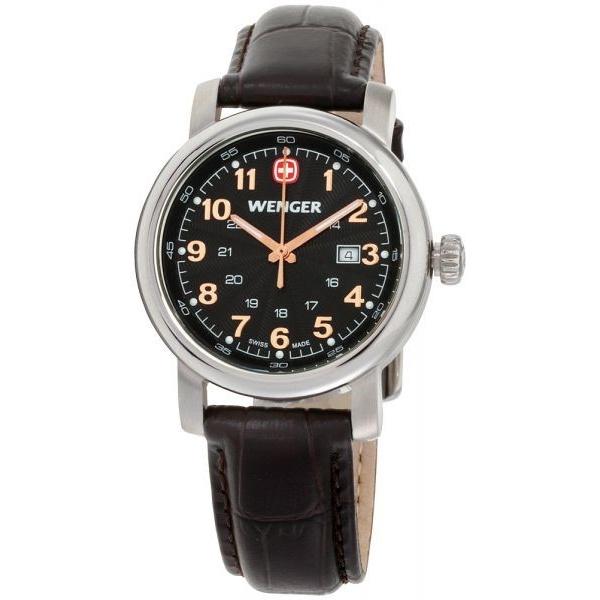 Wenger Women's 01.1021.104 Urban Brown Leather Watch