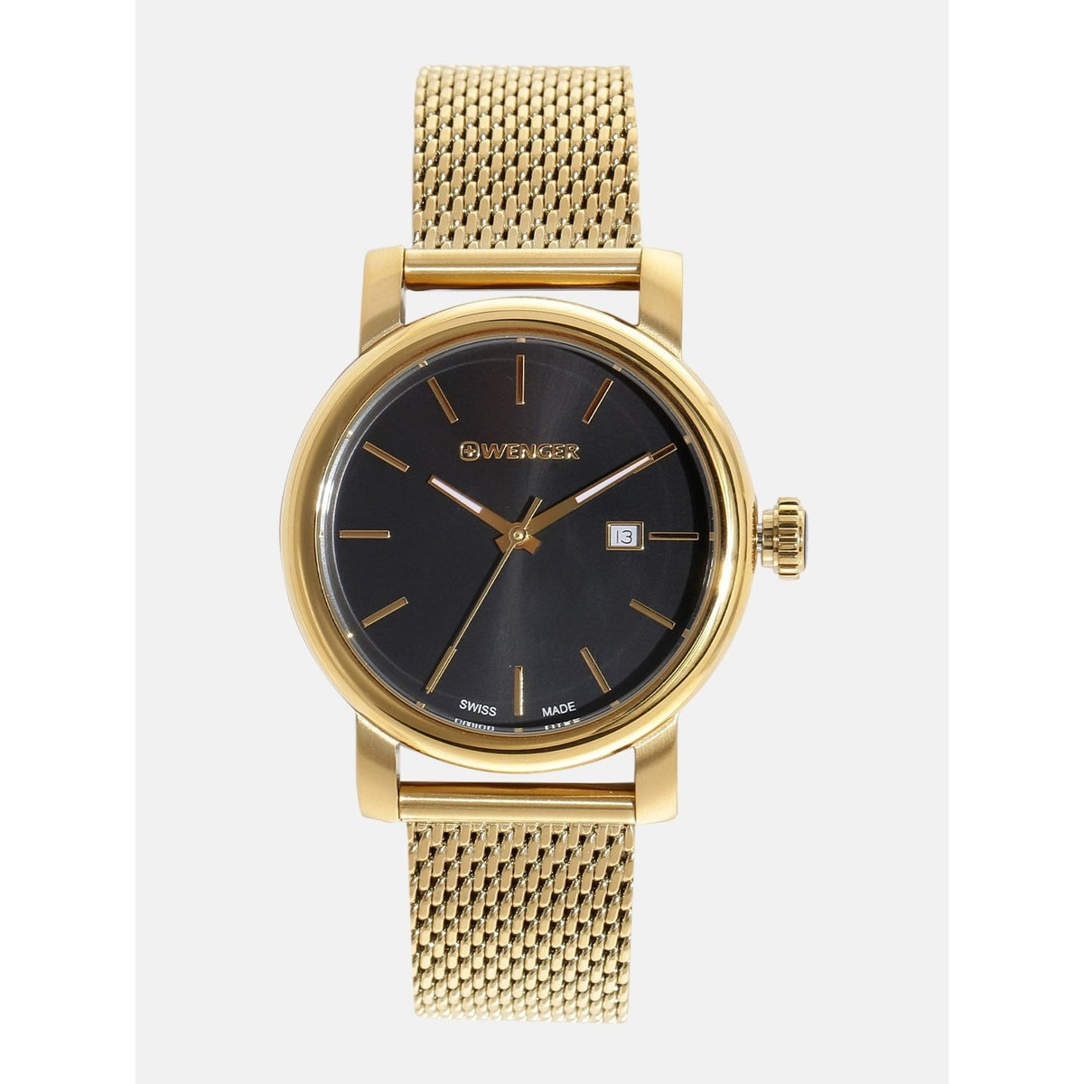 Wenger Women&#39;s 01.1021.120 Urban Vintage Gold-Tone Stainless Steel Watch