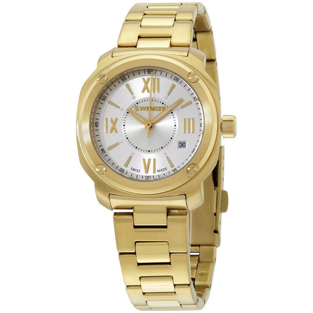 Wenger Women&#39;s 01.1121.113 Wenger Gold-Tone Stainless Steel Watch