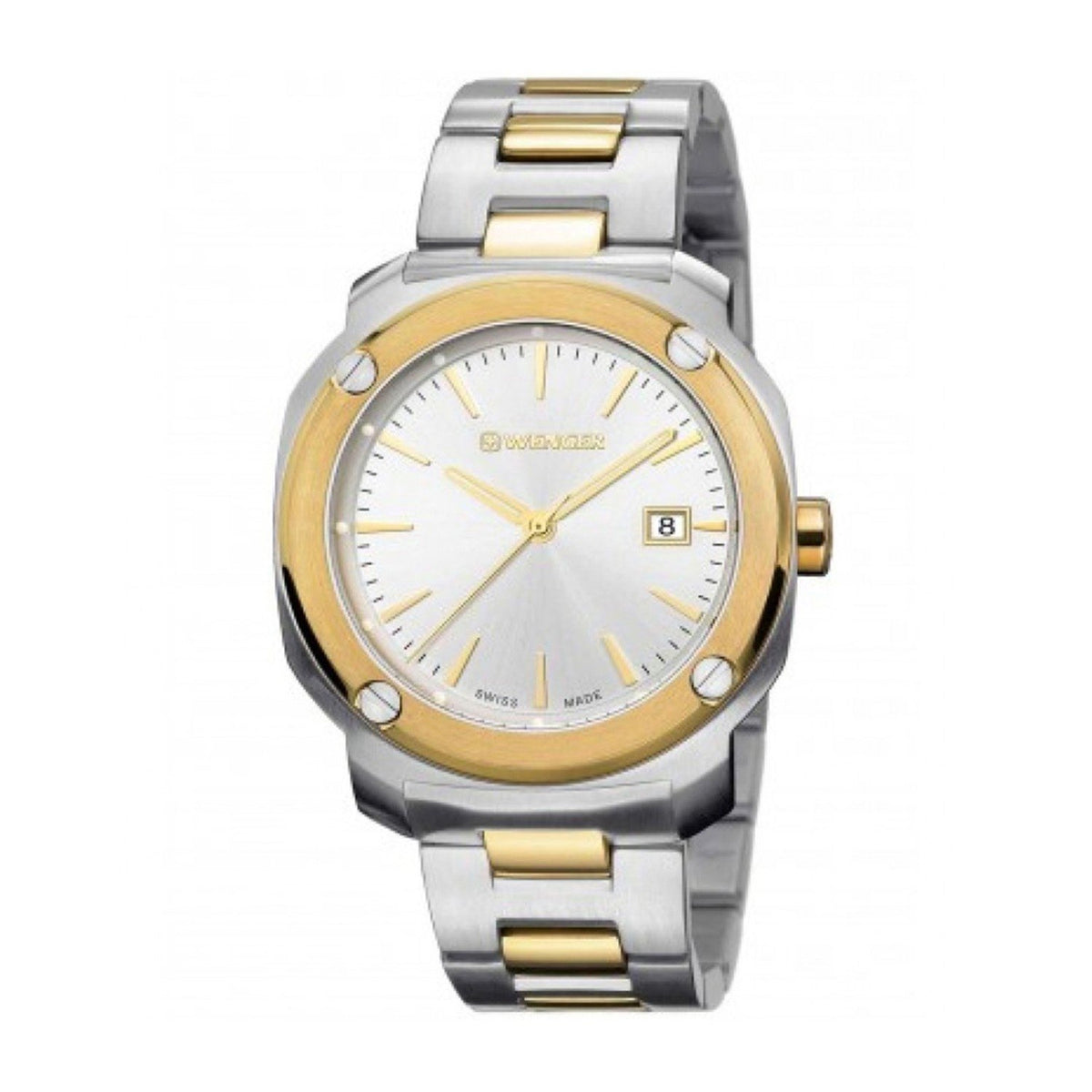 Wenger Men&#39;s 01.1141.115 Edge Index Two-Tone Stainless Steel Watch