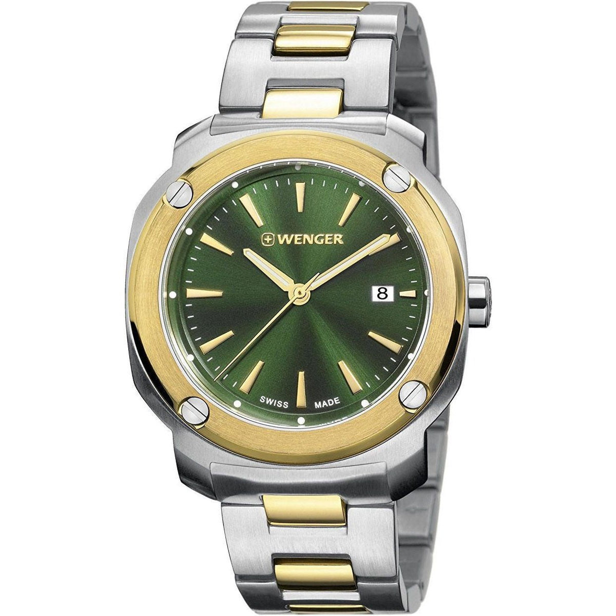 Wenger Men&#39;s 01.1141.117 Edge Two-Tone Stainless Steel Watch