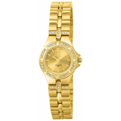Invicta Women's 0134 Wildflower Gold-Tone Stainless Steel Watch