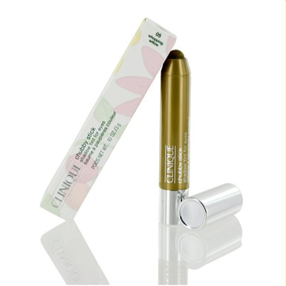 Clinique Chubby Stick Shadow Tint For Eyes 05 Whopping Willow .10 Oz 7NYF-05