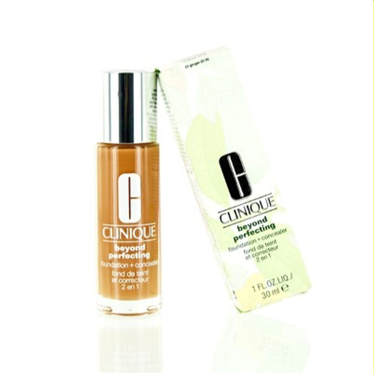 Clinique Beyond Perfecting Foundation+Concealer 23 Ginger 1.0 Oz (30 Ml) Z9FF-23