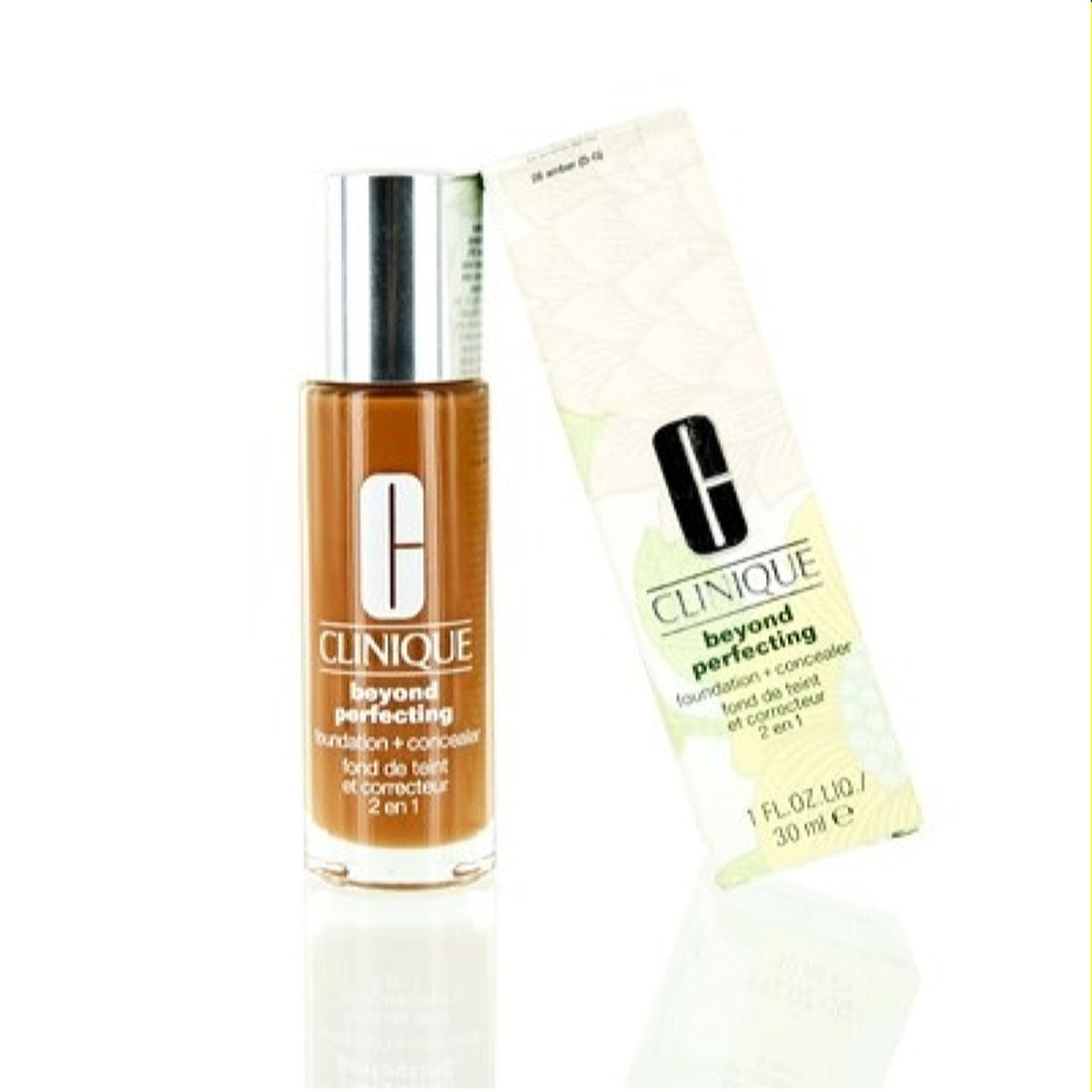 Clinique Beyond Perfecting Foundation+Concealer 118 Amber 1.0 Oz (30 Ml) Z9FF-26