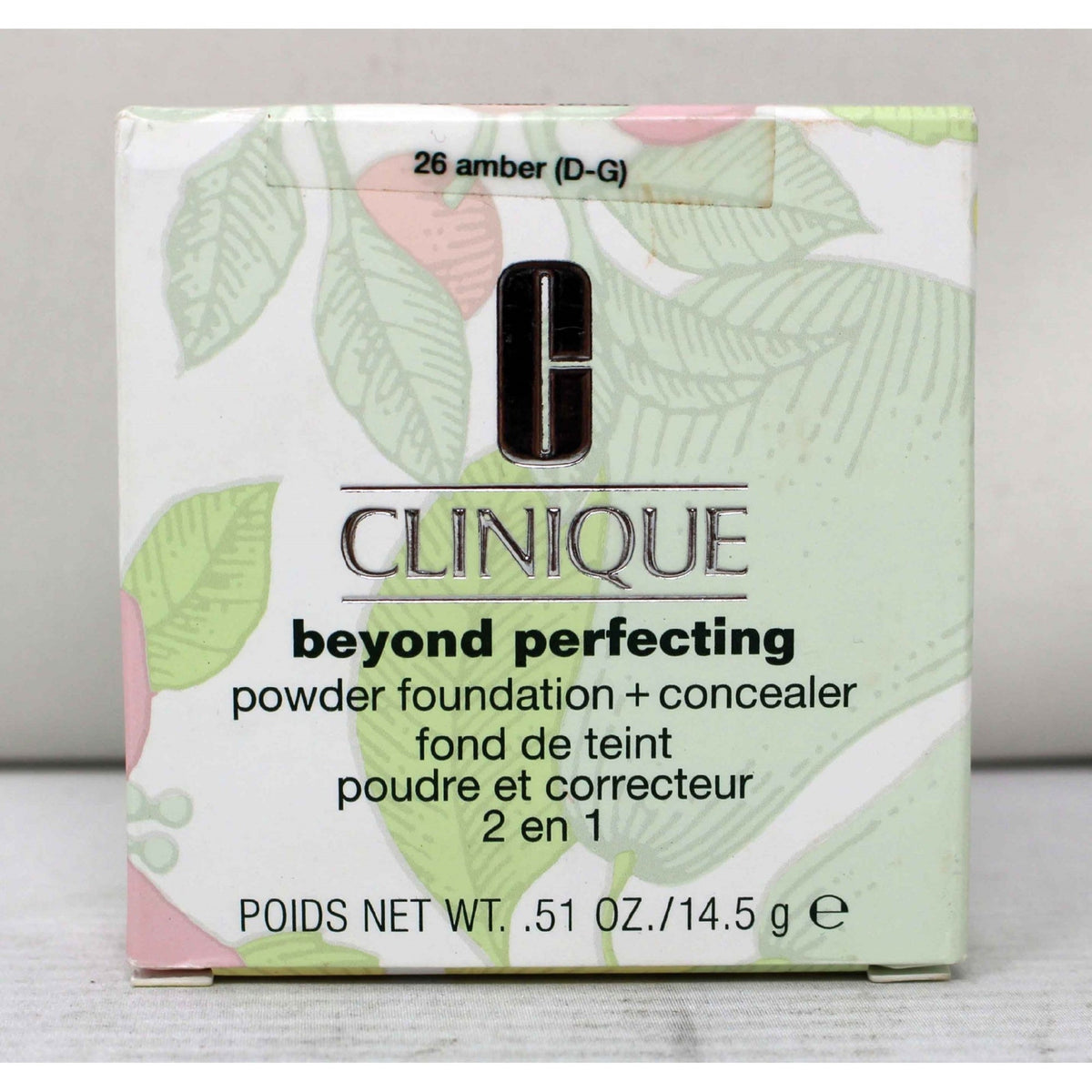 Clinique Beyond Perfecting Powder Foundation+Concealer 26 Amber 0.51 Oz(15Ml) ZGH6-26
