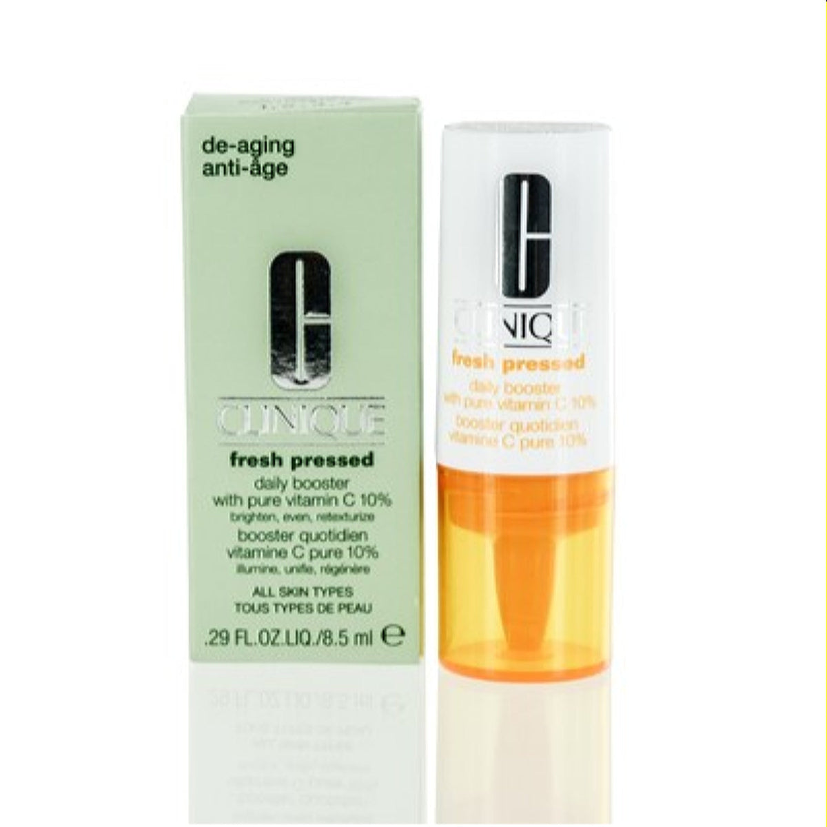 Clinique Fresh Pressed Daily Booster With Pure Vitamin C 10% 0.29 Oz (8.5Ml) ZN9G