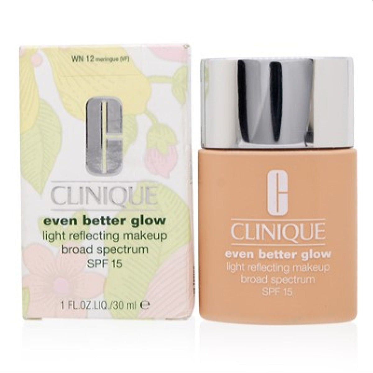 Clinique Even Better Glow Light Reflecting Makeup Wn 12 Meringue (Vf) 1 Oz ZY5X22