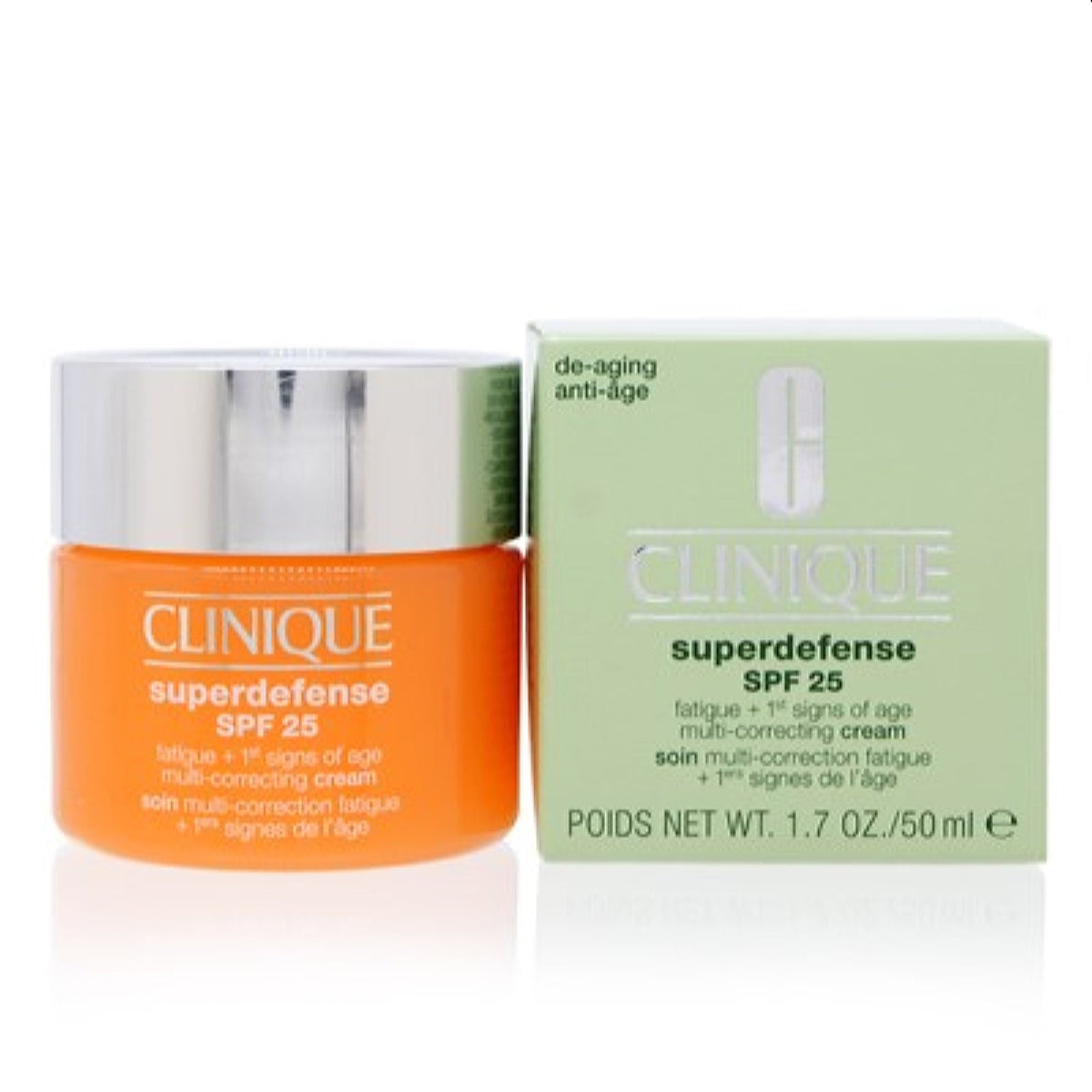 Clinique Superdefense Broad Spectrum Spf 25 Multi-Correcting Cream 1.7 Oz  
