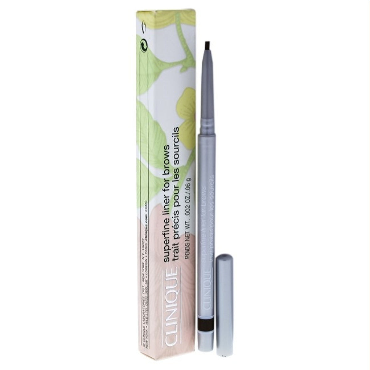 Clinique Superfine Liner For Brows 03 Deep Brown .002 Oz K6MG03