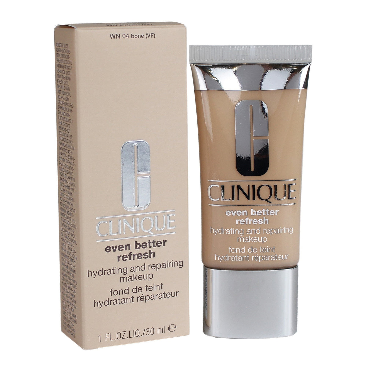 Clinique Even Better Refresh Foundation Wn 04 Bone (Vf) 1.0 Oz (30 Ml) K733030111