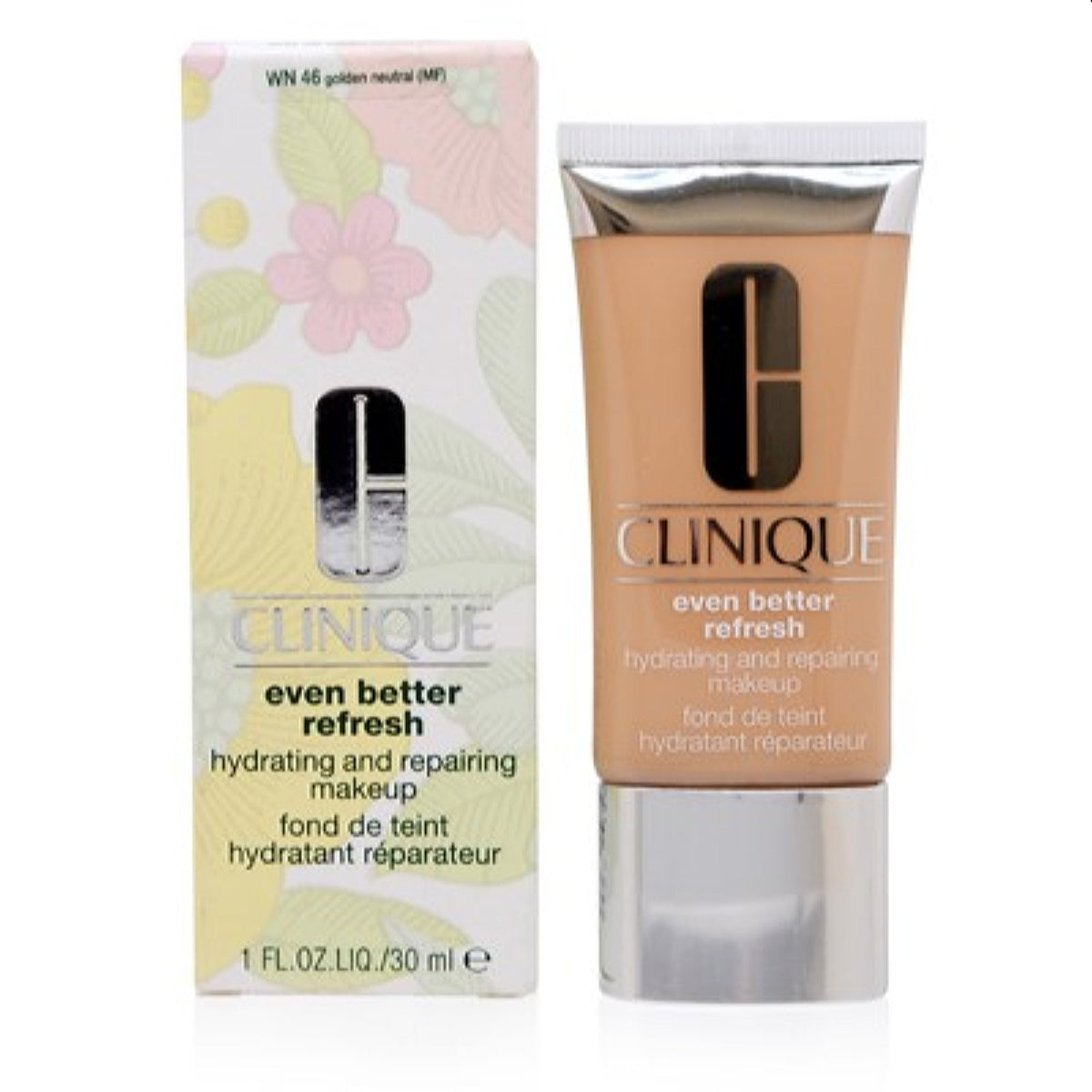 Clinique Even Better Refresh Foundation Wn 46 Golden Neutral (Mf) 1.0 Oz (30 Ml) K73333