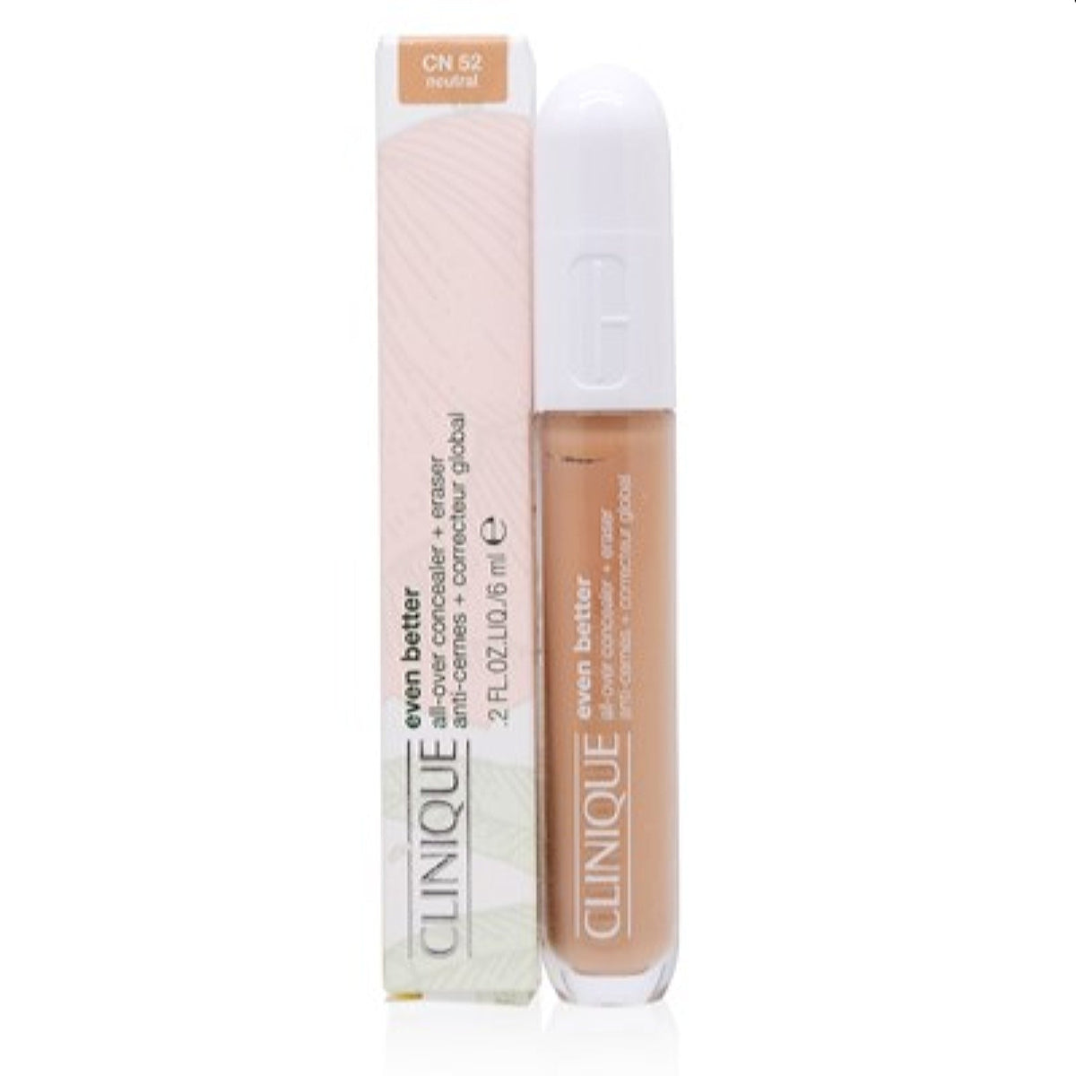 Clinique Even Better All-Over Concealer + Eraser Cn 52 Neutral 0.2 Oz KF54-.5