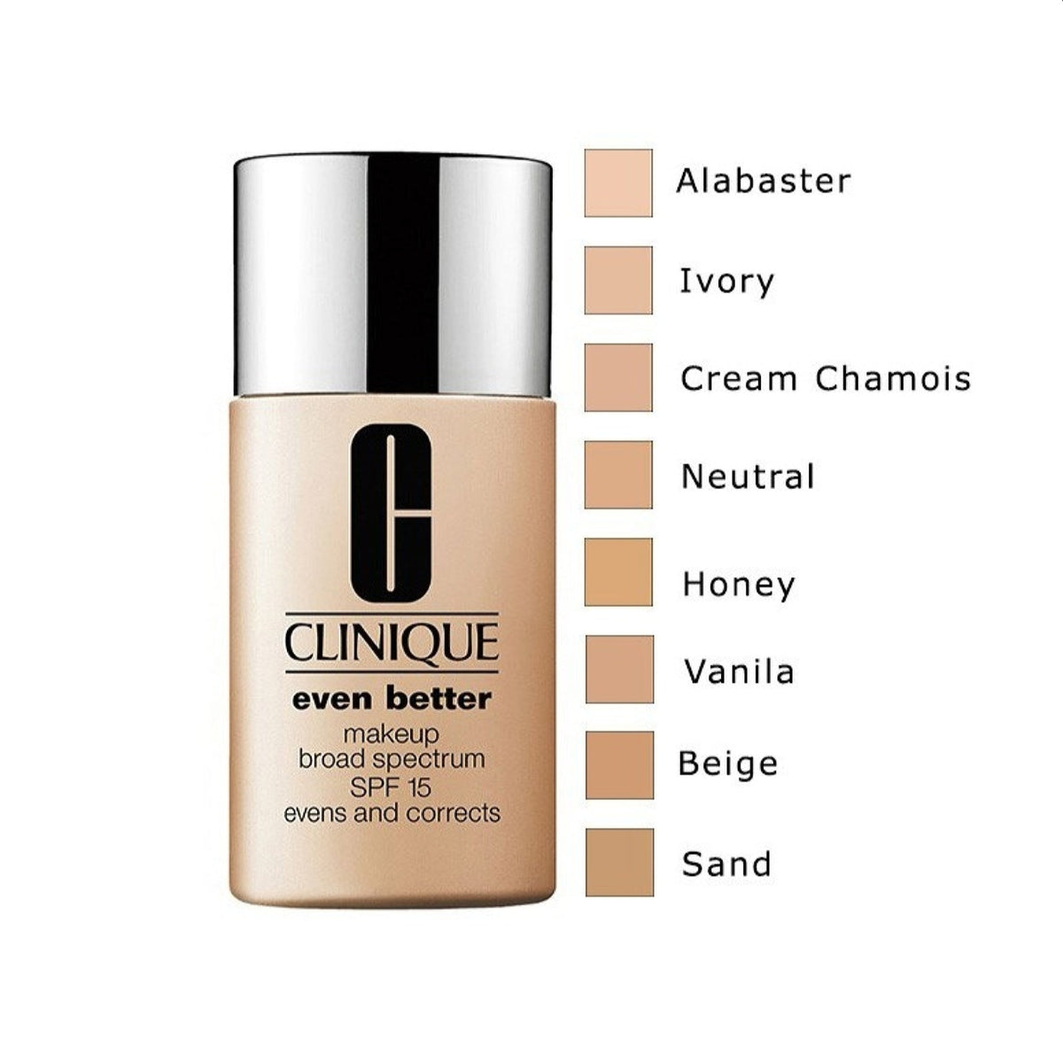 Clinique Even Better Makeup Wn 92 Toasted Almond For Men 1.0 Oz (30 Ml) 6MNY54