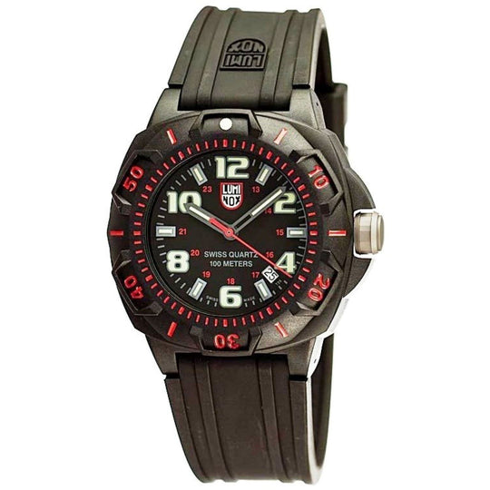 Luminox Men's 0215.SL Sentry Black Rubber Watch