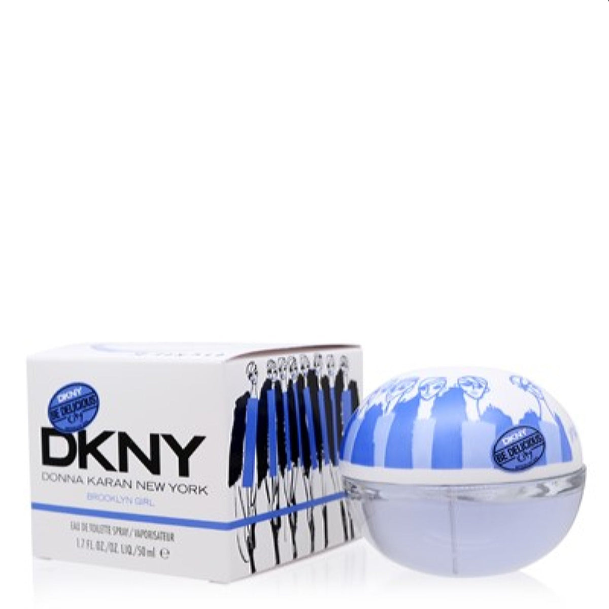 Be Delicious City Brooklyn Girl Donna Karan Edt Spray 1.7 Oz  For Women   