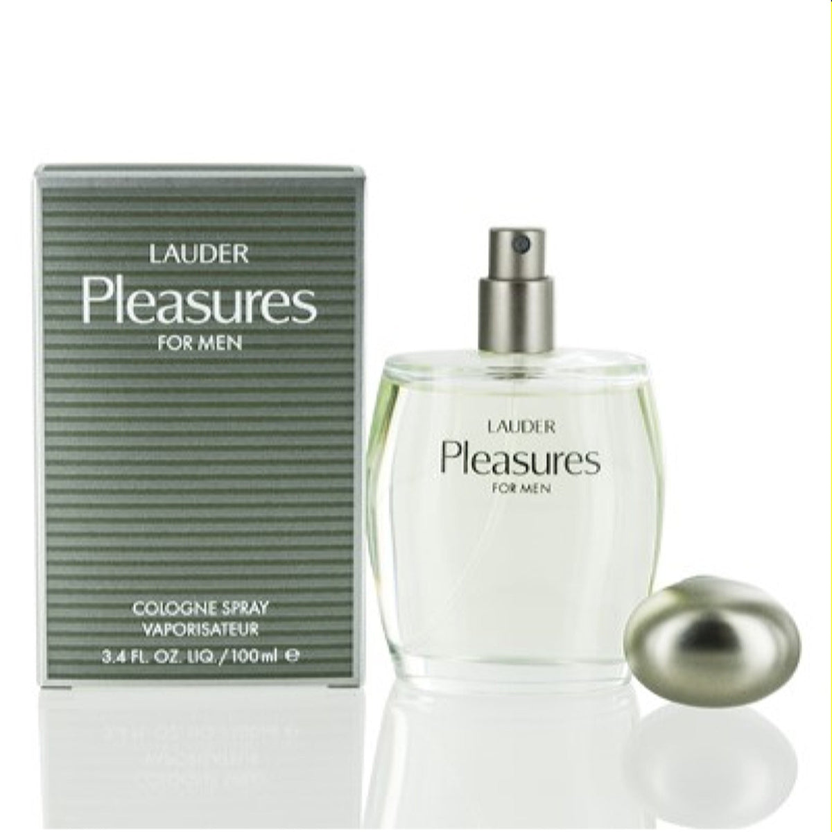 Pleasures For Men Estee Lauder Cologne Spray 3.4 Oz For Men 11A5