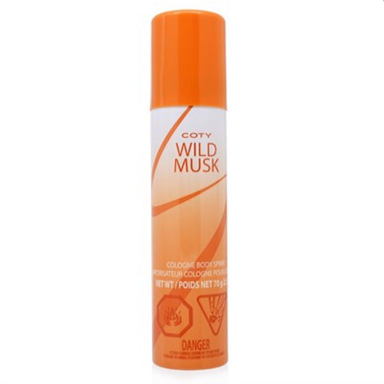 Coty Wild Musk Coty Body Spray 2.5 Oz (70 Ml) For Women