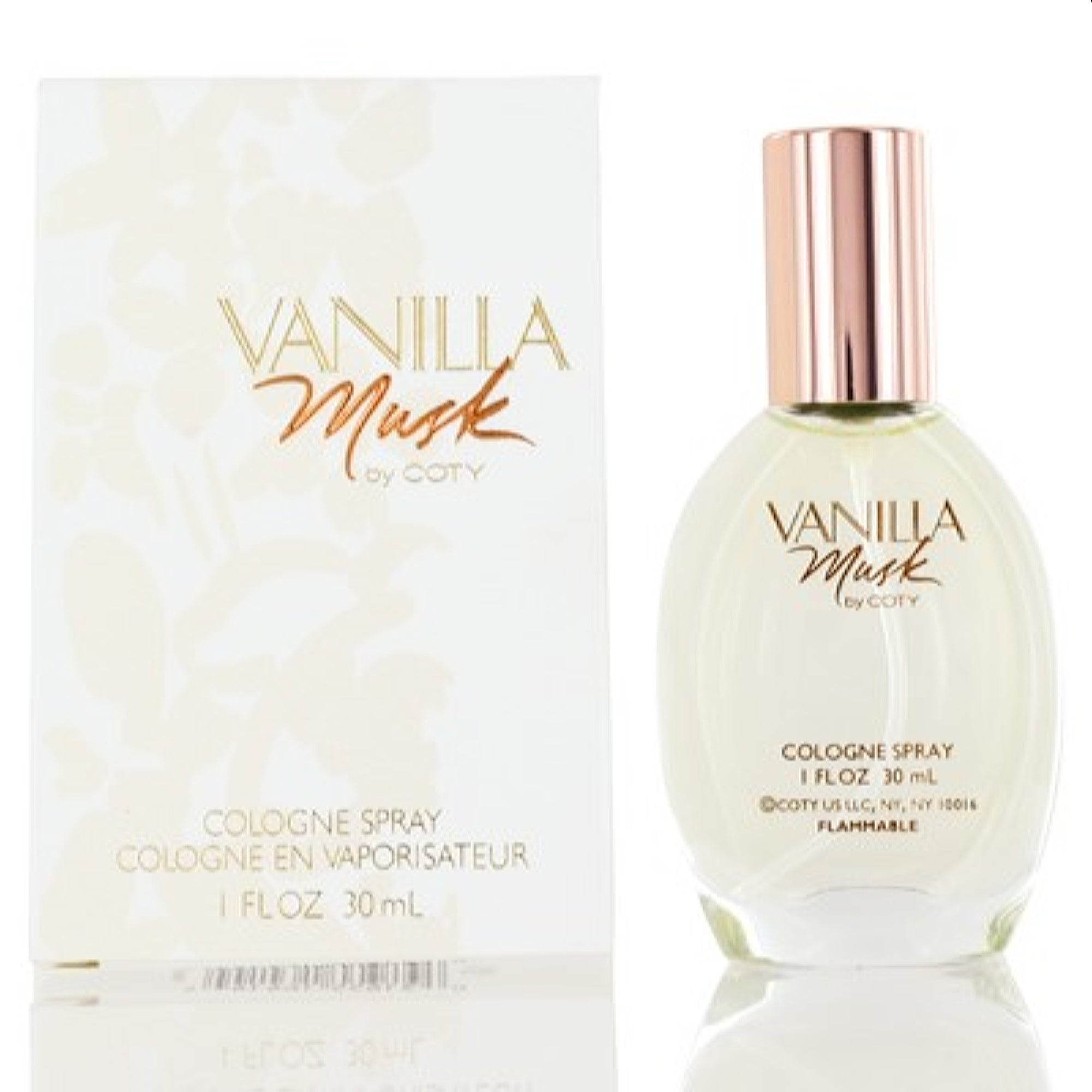 Vanilla Musk Coty Cologne Spray 1.0 Oz For Women 819310000 Bezali