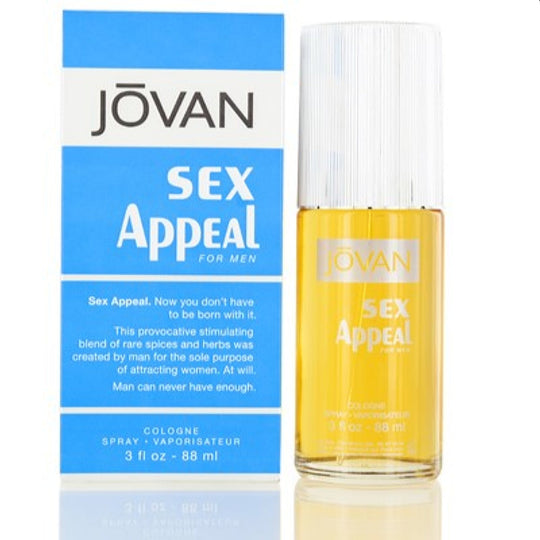 Sex Appeal Jovan Cologne Spray 3.0 Oz (88 Ml) For Men 864448