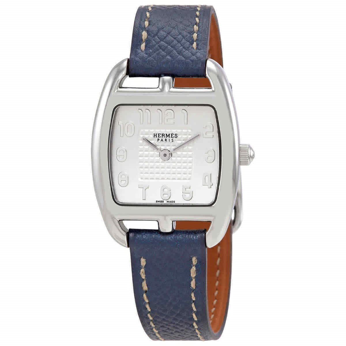 Hermes Women's 042803WW00 Cape Cod Blue Leather Watch