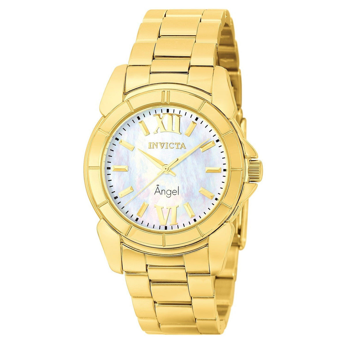 Invicta Women&#39;s 0460 Angel Gold-tone Stainless Steel Watch