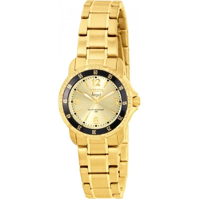 Invicta Women's 0550 Angel Gold-Tone Stainless Steel Watch