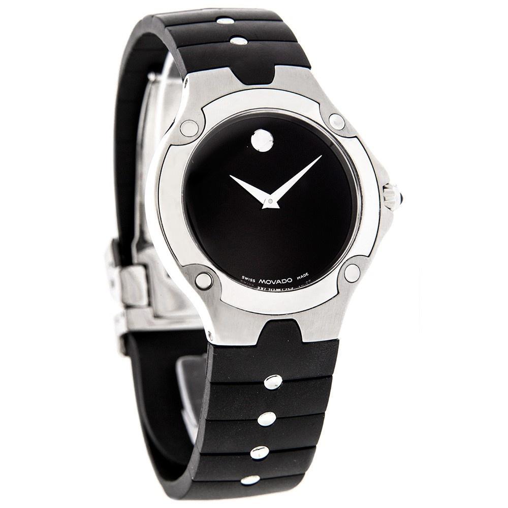 Movado Men&#39;s 0604591 S.E. Sports Black Rubber Watch