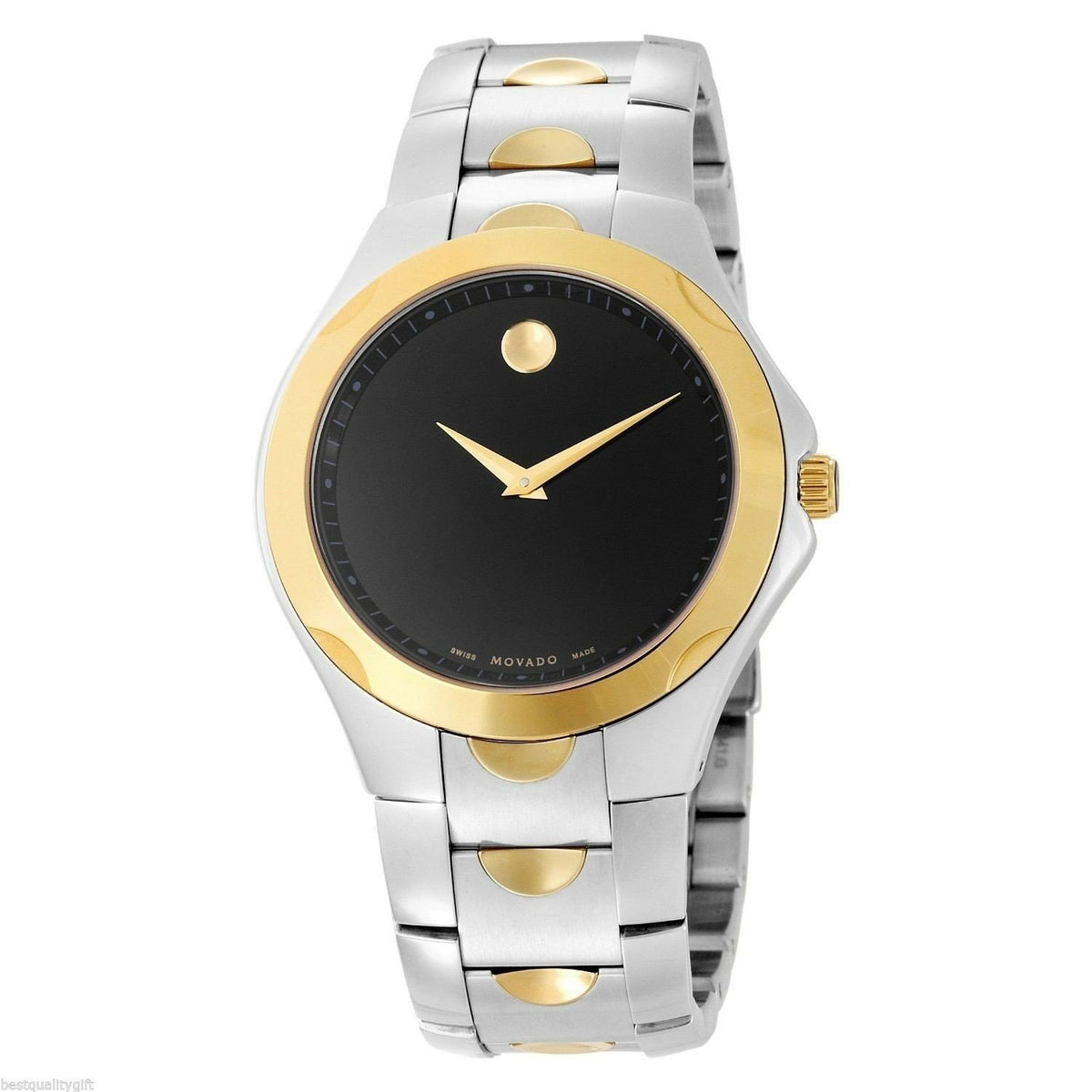 Movado Men&#39;s 0606381 Luno Two-Tone Stainless Steel Watch