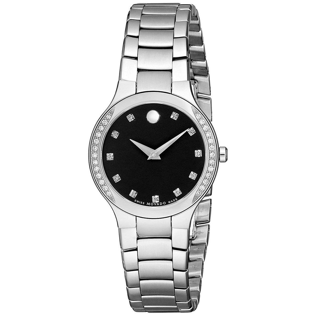Movado Women's 0606491 Concerto Diamond Stainless Steel Watch