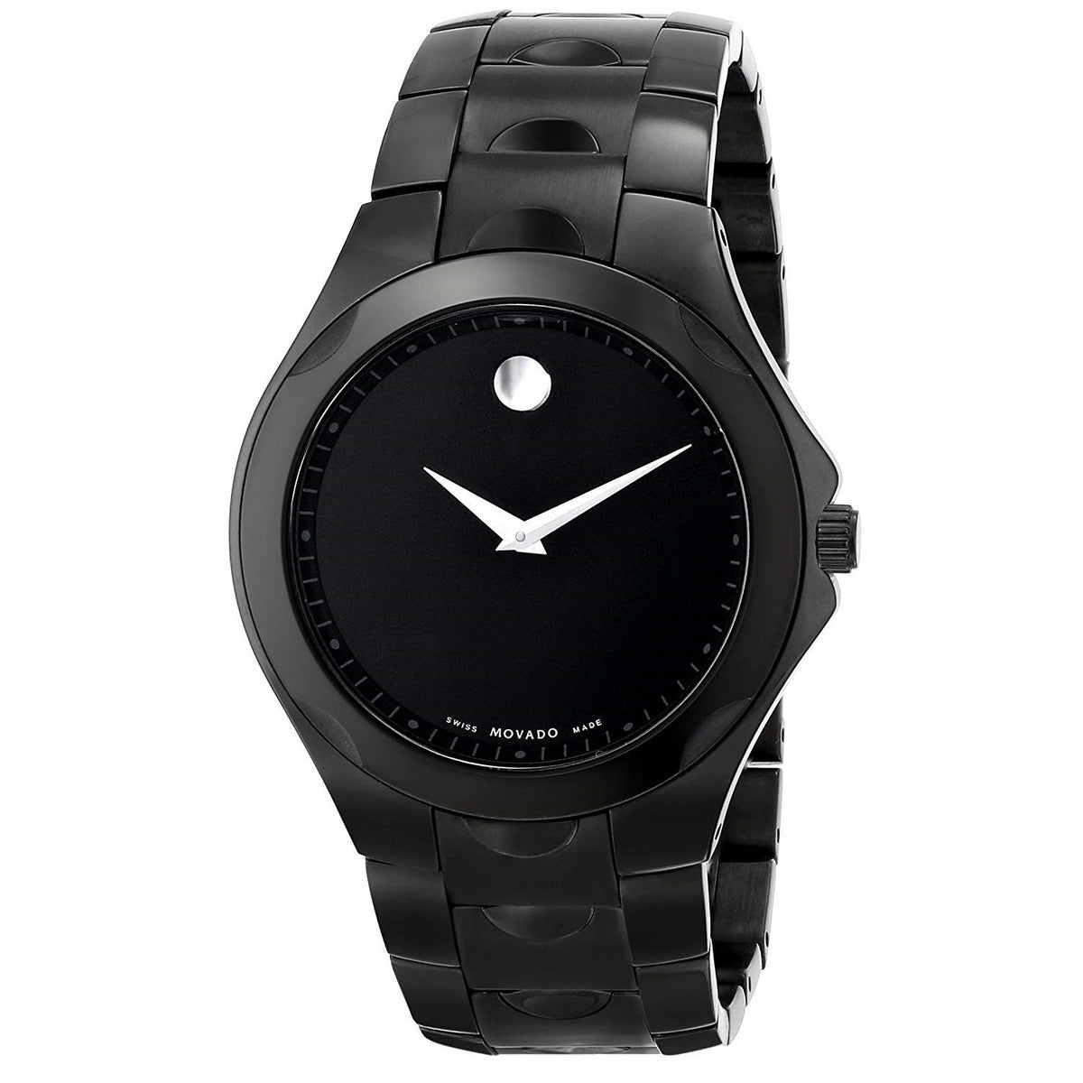 Movado Men's 0606536 Luno Black Stainless Steel Watch
