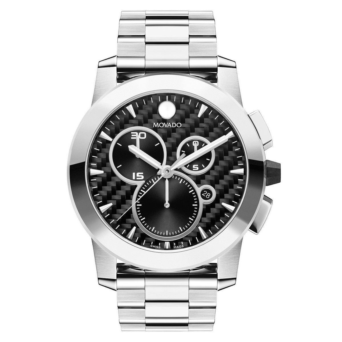 Movado Men&#39;s 0606551 Vizio Chronograph Stainless Steel Watch
