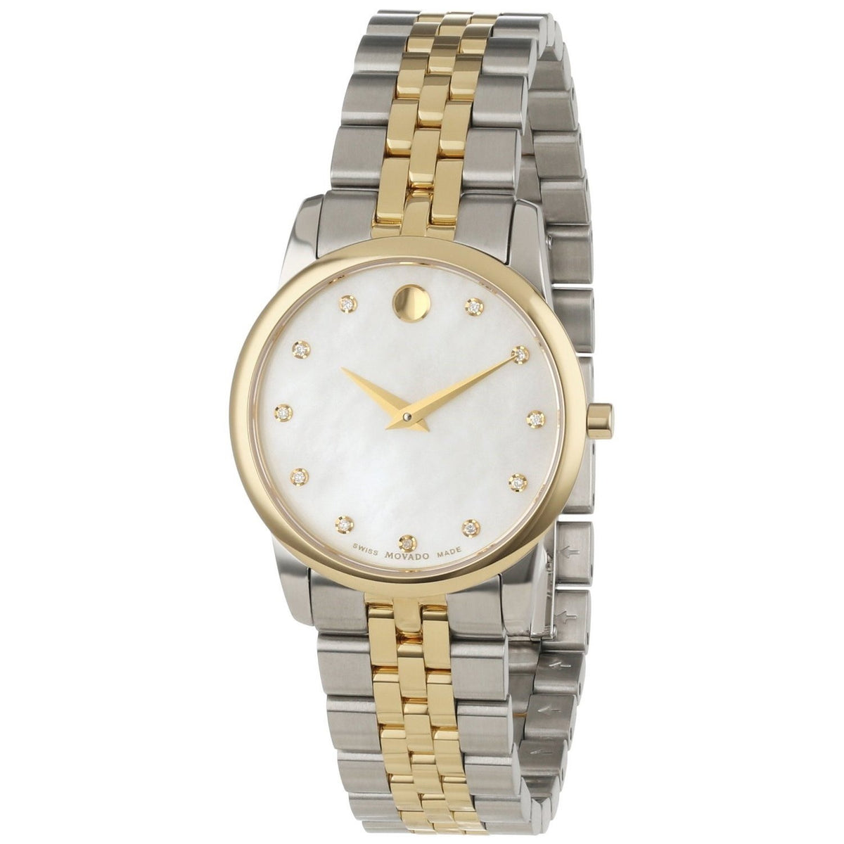 Movado Women's 0606613 Museum Diamond Two-Tone Stainless Steel Watch