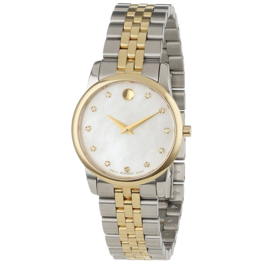 Movado Women's 0606613 Museum Diamond Two-Tone Stainless Steel Watch