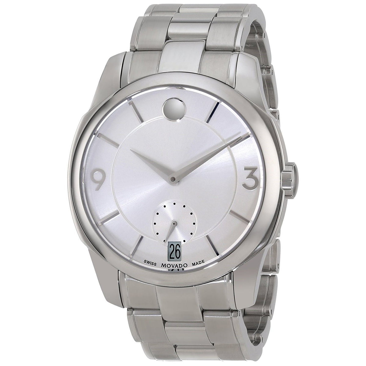 Movado Men's 0606627 LX Stainless Steel Watch