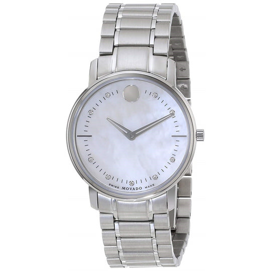 Movado Women's 0606691 TC Diamond Stainless Steel Watch