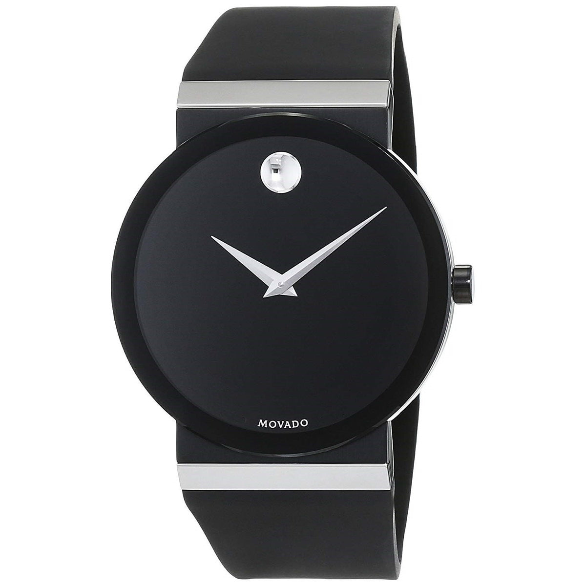 Movado Men&#39;s 0606780 Sapphire Synergy Black Silicone Rubber Watch