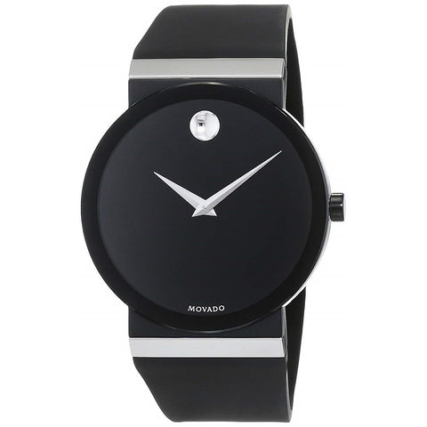 Movado Men's 0606780 Sapphire Synergy Black Silicone Rubber Watch