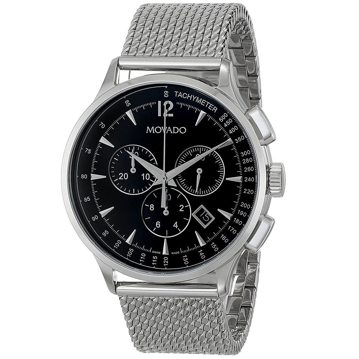 Movado Men's 0606803 Circa Chronograph Stainless Steel Watch