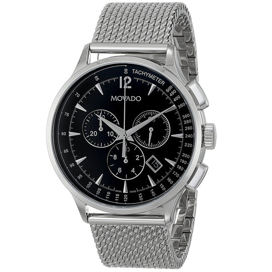 Movado Men's 0606803 Circa Chronograph Stainless Steel Watch