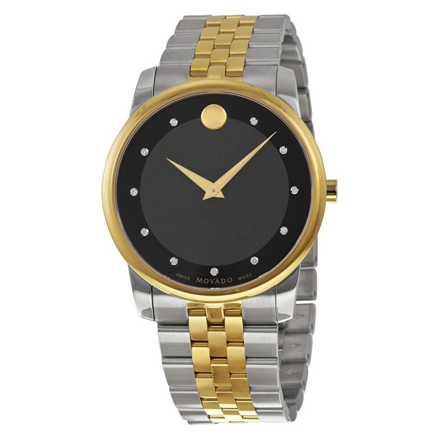 Movado Men's 0606879 Museum Diamond Two-Tone Stainless Steel Watch