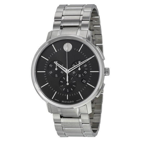 Movado Men's 0606886 Ultra Thin Chronograph Stainless Steel Watch