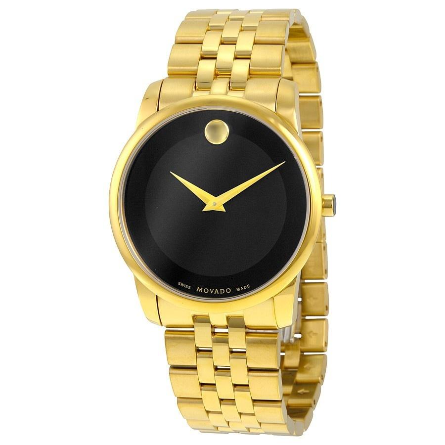 Movado Men's 0606997 Museum Gold-tone Stainless Steel Watch