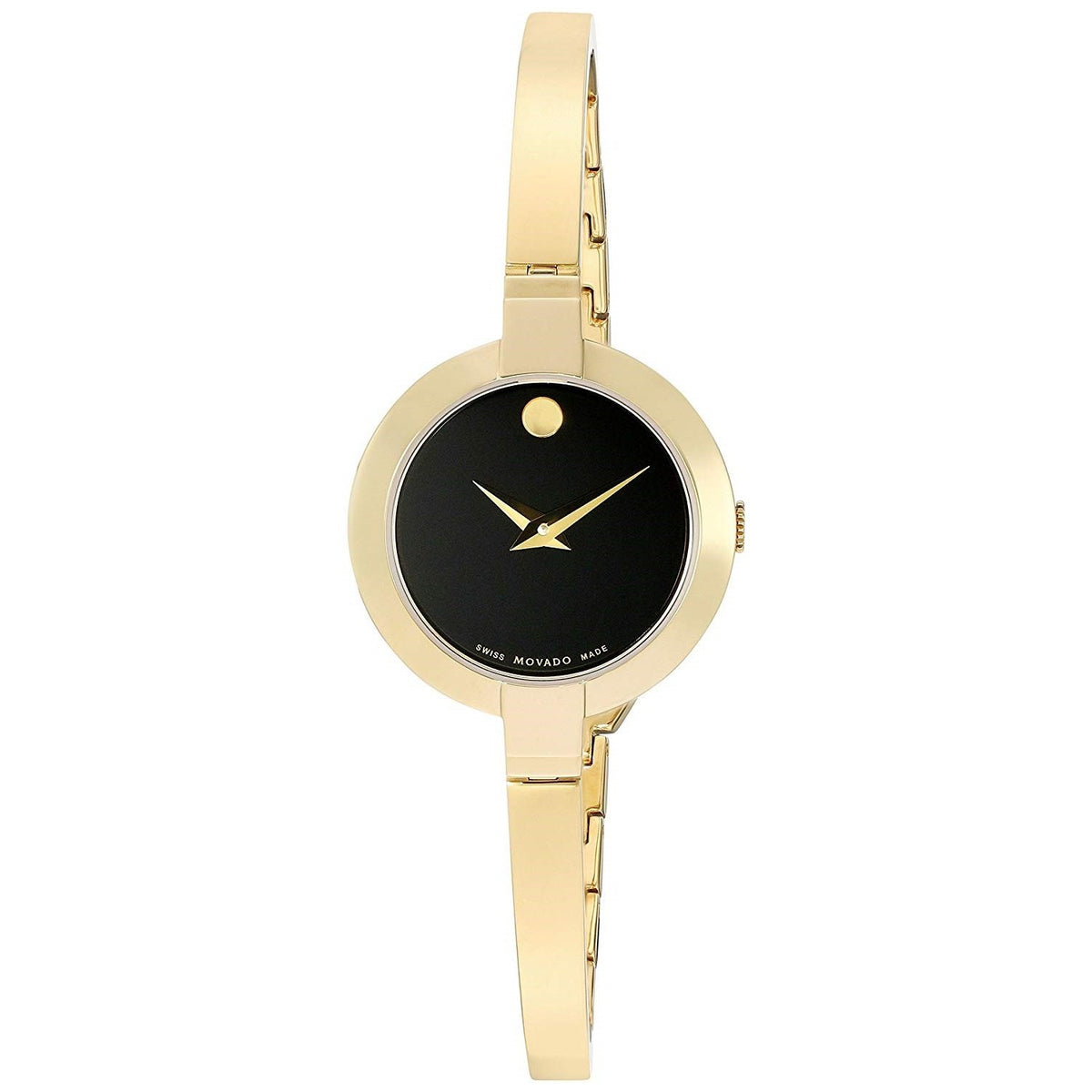 Movado Women&#39;s 0606999 Bela Gold-Tone Stainless Steel Watch