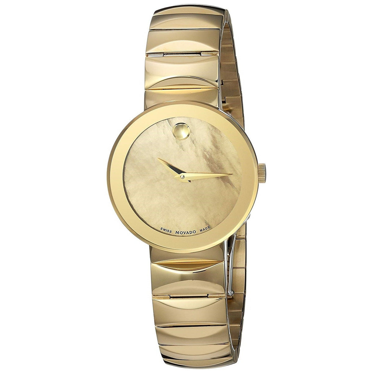 Movado Women's 0607049 Sapphire Gold-Tone Stainless Steel Watch