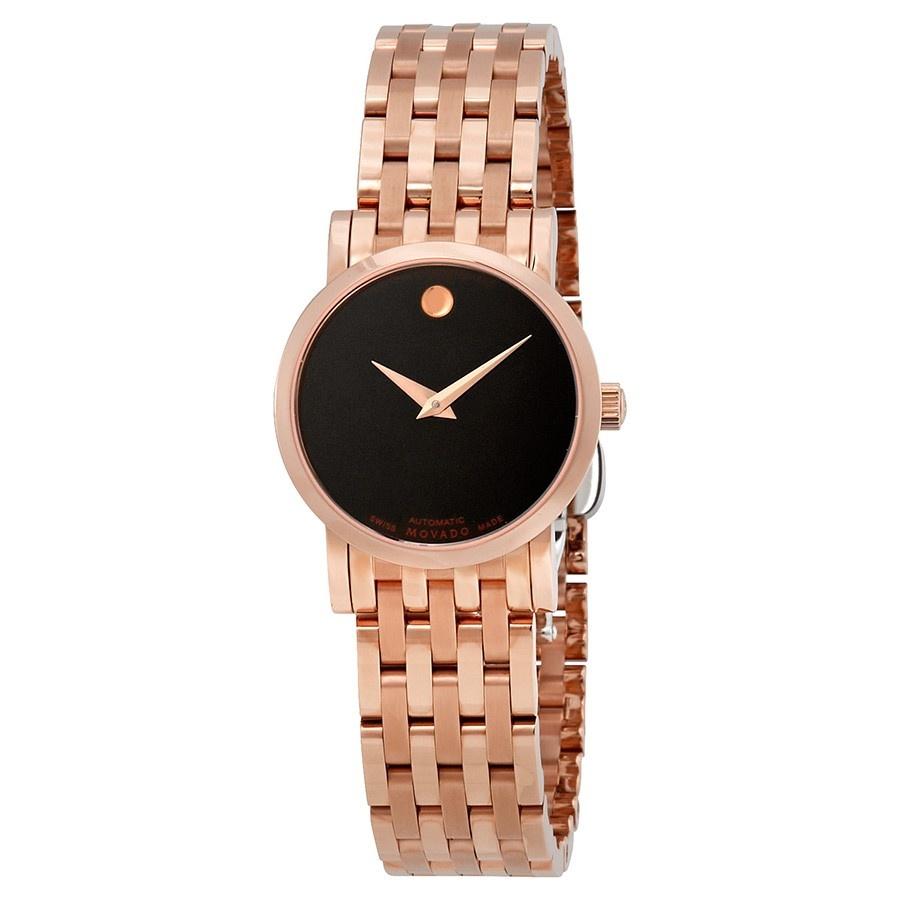 Movado Women's 0607064 1881 Automatic Rose-Tone Stainless Steel Watch